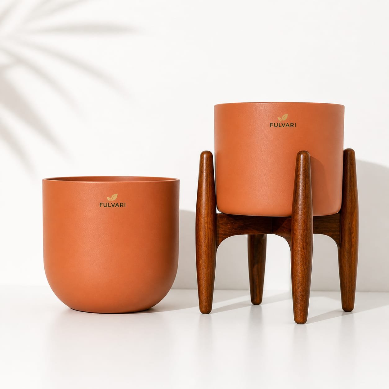 Modern wooden stand Planter- Set of 2 (L, XL & XXL Plants)