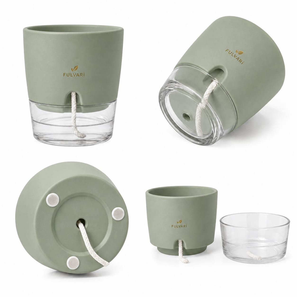 Self- watering pot-